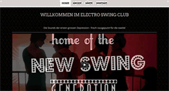 Desktop Screenshot of electroswingclub.ch