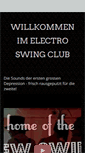 Mobile Screenshot of electroswingclub.ch